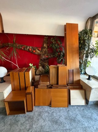 Muebles de salón de madera. REGALO. GRATIS