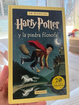 Harry Potter Y La Piedra Filosofal embkema portada
