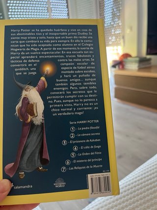 Harry Potter Y La Piedra Filosofal embkema portada