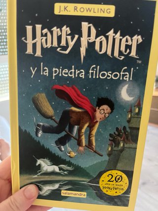 Harry Potter Y La Piedra Filosofal embkema portada