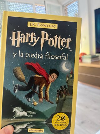 Harry Potter Y La Piedra Filosofal embkema portada
