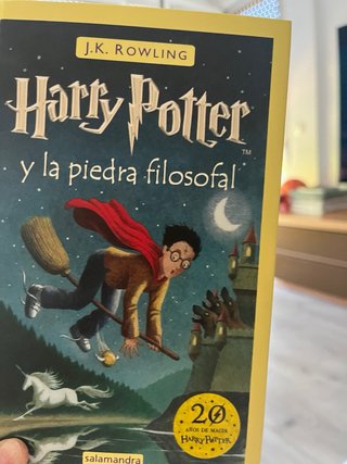 Harry Potter Y La Piedra Filosofal embkema portada