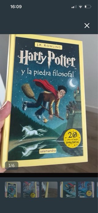 Harry Potter Y La Piedra Filosofal embkema portada