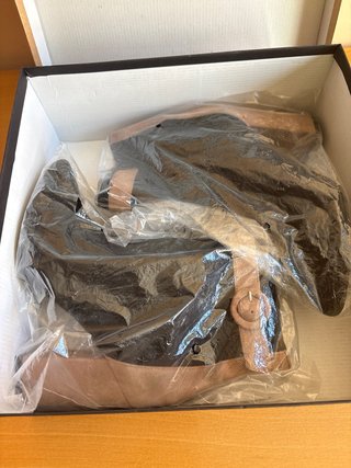 Botines Estefania Marco Talla 38 Negro/Beige