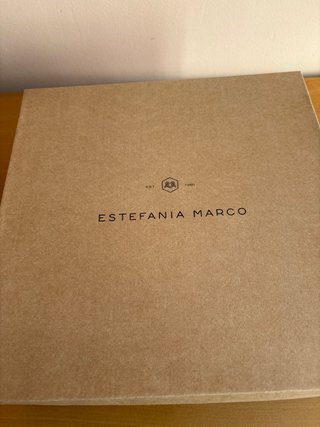 Botines Estefania Marco Talla 38 Negro/Beige