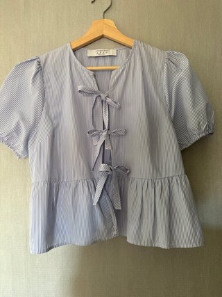 Blusa Primark Rayas Azul y Blanco