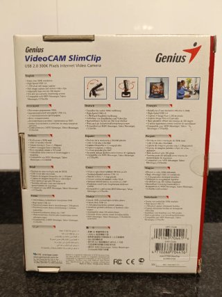 Webcam Genius VideoCAM SlimClip USB