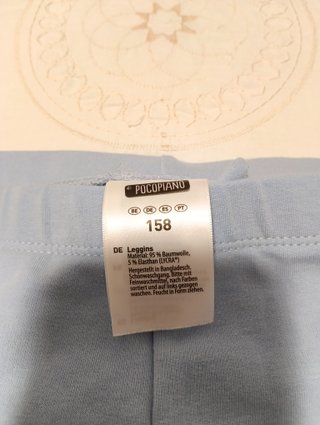 4 Leggings para Niña Talla 10 a 12