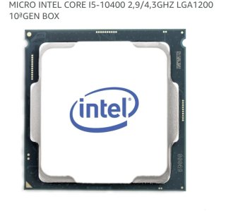 Intel Core i5-10400 2.9/4.3GHz LGA1200 10ª Gen