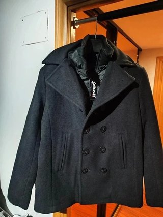 Schott NYC Cyclone 2 Abrigo Hombre M Negro – Nuevo
