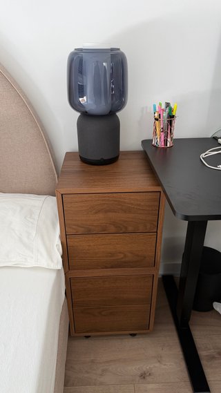 Cajonera EKET con Ruedas de Madera