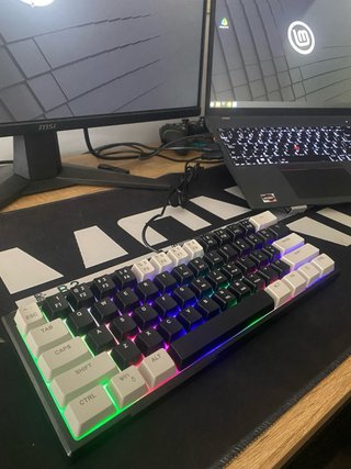 Teclado RGB Negro + Raton