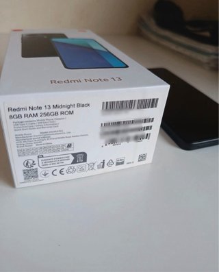 Xiaomi Redmi Note 13 256GB Negro