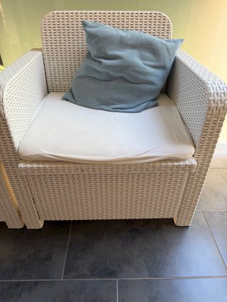Conjunto 2 Sofás + Mesa Jardín