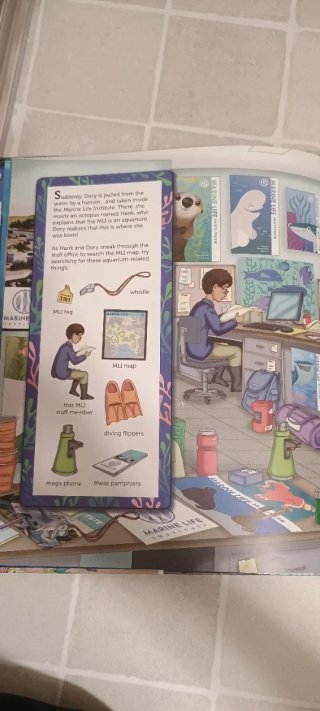 Disney Pixar Finding Dory: Look and Find