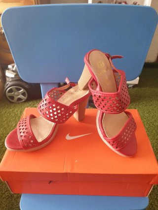 Sandalias Baller Rojas Mujer