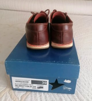 Zapatos de piel Cetti Marrones Talla 39