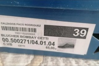 Zapatos de piel Cetti Marrones Talla 39