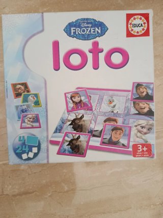Juego de mesa Loto Frozen Educa