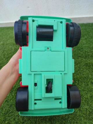 Coche Descapotable Barbie Rosa y Verde