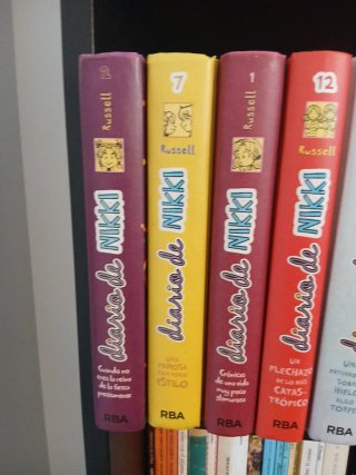 6 libros del Diario de Nikki