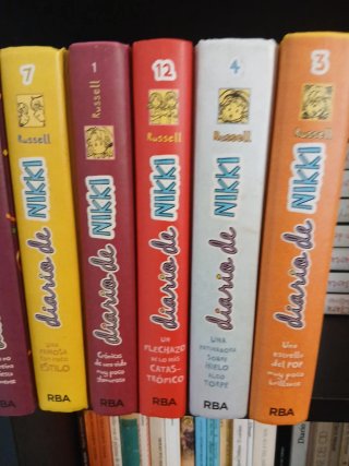6 libros del Diario de Nikki