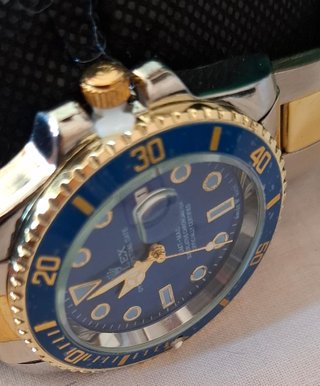Reloj de cuarzo GMT-Master Oro y Plata