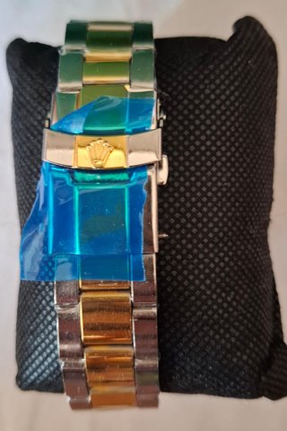 Reloj de cuarzo GMT-Master Oro y Plata