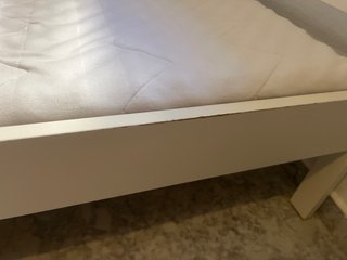Cama infantil+somier+colchón+barras