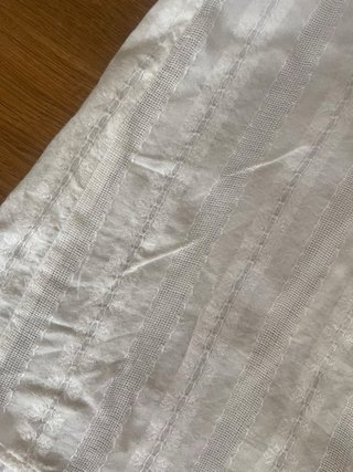 Blusa blanca manga larga