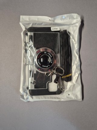 Cover fotocamera 3d con cordino per Huawei P30 Pro