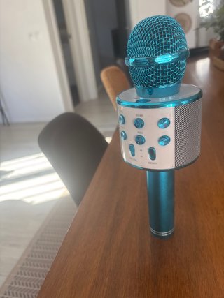 Micrófono Inalámbrico Azul