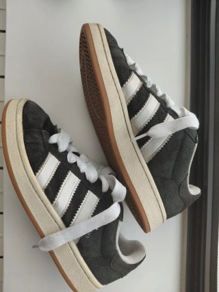 Adidas Campus Zapatillas Deportivas Negras y Blanc