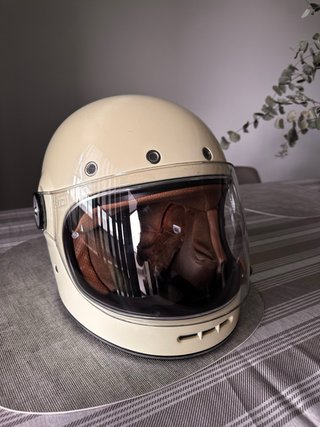 Casco Stormer Integral Beige Talla XS