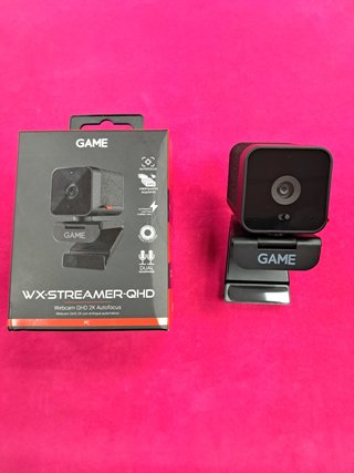 Webcam WX-streamer QHD(sin Uso)