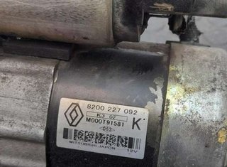 Motor arranque renault 8200227092 scenic 1202377