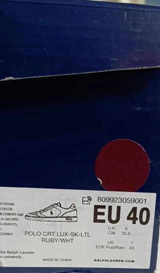Zapatillas Polo Ralph Lauren Talla 40