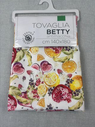 Tovaglia Betty antimacchia 140x180 Frutti