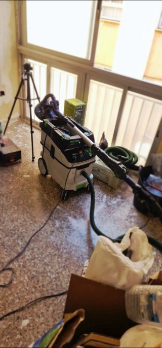 Aspirador y Lijadora Festool
