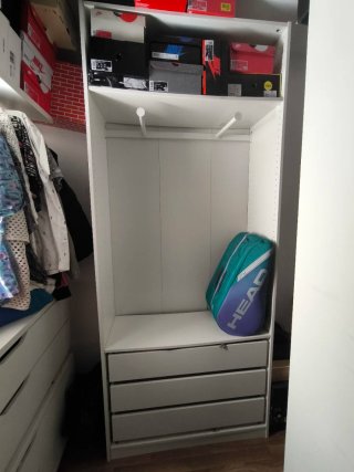 Armario pax ikea 100x35x236cm