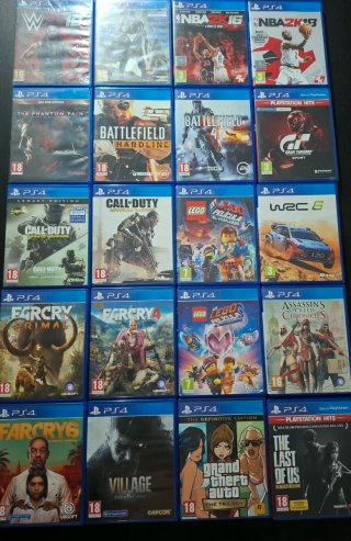 Lote de 20 Juegos para PS4