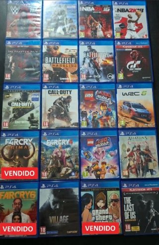 Lote de 17 Juegos para PS4