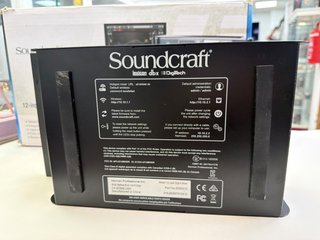 Mixer professionale per musica 12 canali Soundcraft Iu12