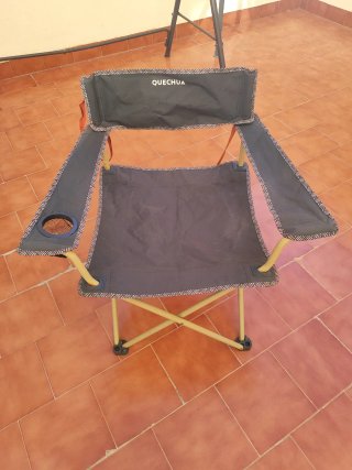 Silla de camping Quechua plegable
