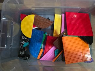 Caja de Almacenaje LEGO Amarilla