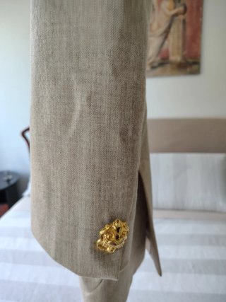 Tailleur vintage anni 90 beige