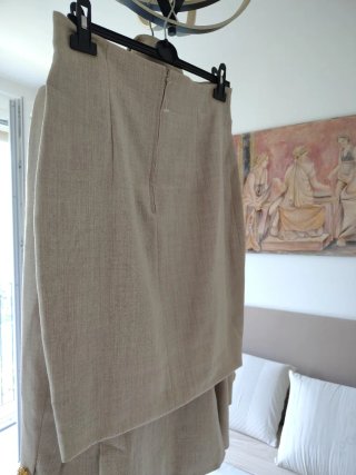 Tailleur vintage anni 90 beige