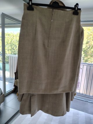 Tailleur vintage anni 90 beige