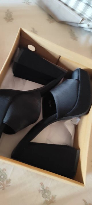 Sandalias rojas de tacón/35/36