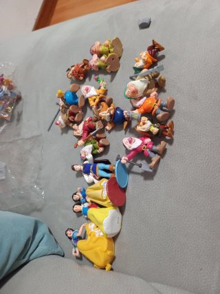 Lote Figuras Blancanieves y los Siete Enanitos